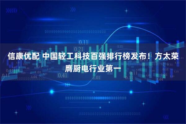 信康优配 中国轻工科技百强排行榜发布！方太荣膺厨电行业第一